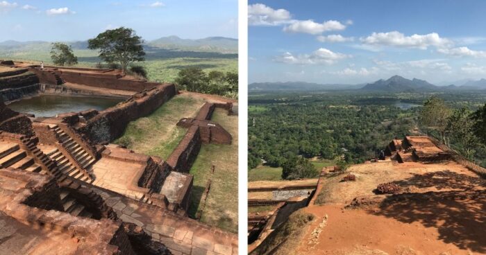 Sigiriya Srí Lanka zahrady