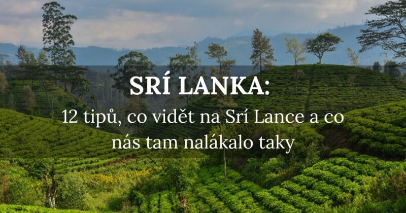 12 tipů, co vidět na Srí Lance a co nás tam nalákalo taky
