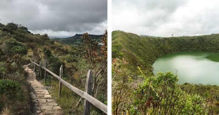 Hlavní město Kolumbie Bogota – Laguna de Guatavita