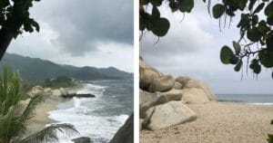 Kolumbie – Národní park Tayrona – Playa Arrecifes