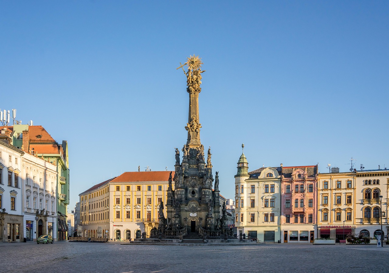 olomouc, czech republic, moravia, morava, to travel, city trip, trinity column, pillar, landmark, europe, baroque, sculpture, plague column, olomouc, olomouc, olomouc, olomouc, olomouc