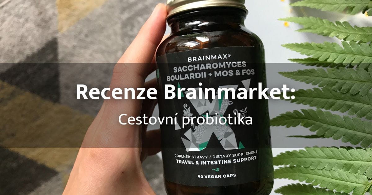 Recenze Brainmarket: Cestovní probiotika BrainMax a 5 pravidel, jak nedostat střevní chřipku
