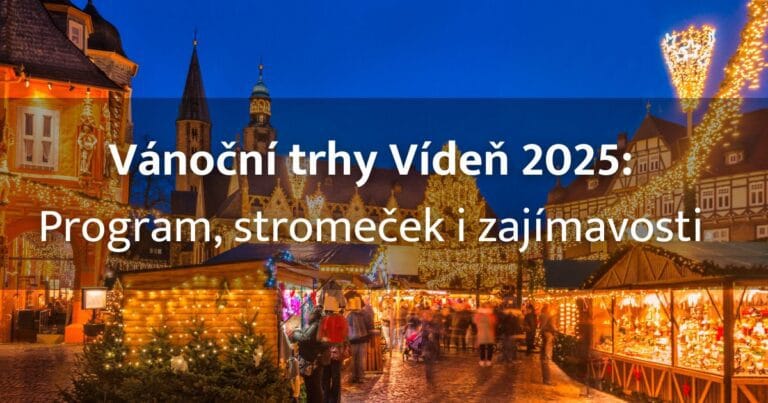 Vánoční trhy Vídeň 2025