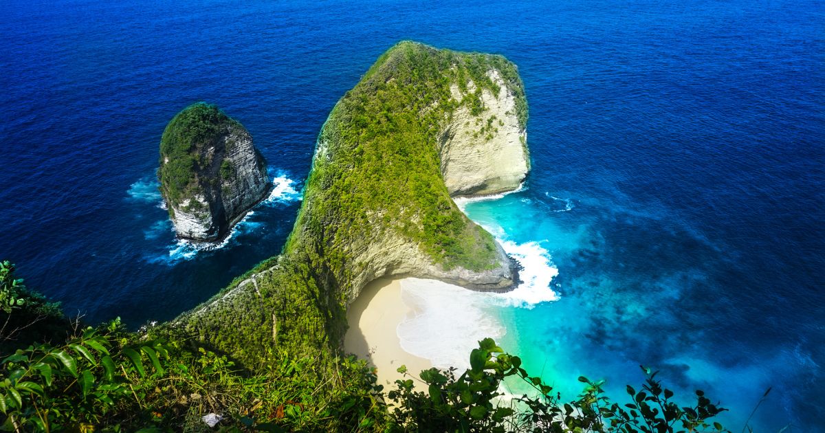 ostrov Nusa Penida: Kelingking Beach (T-rex beach)