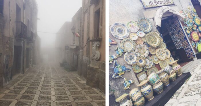 Erice Sicílie a co vidět na Sicílii
