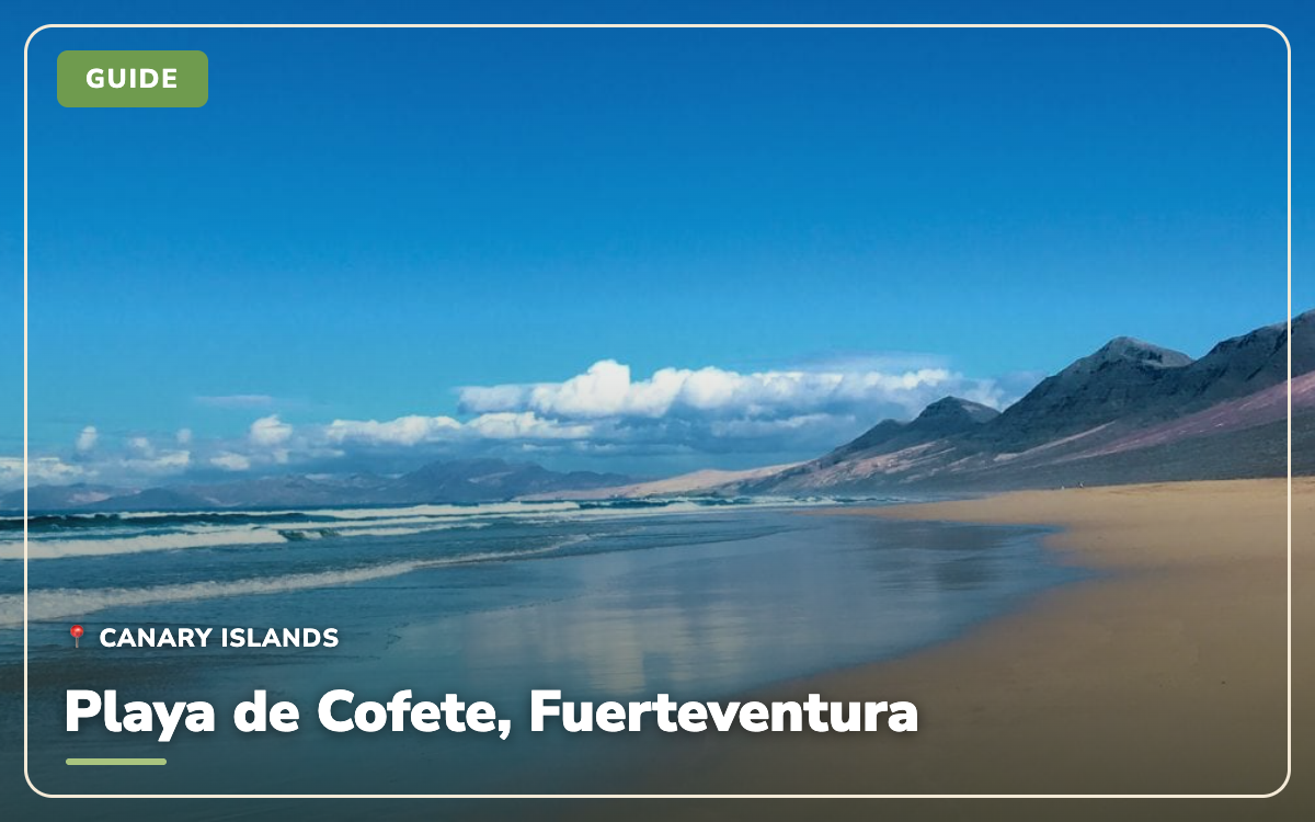 Playa de Cofete, Fuerteventura