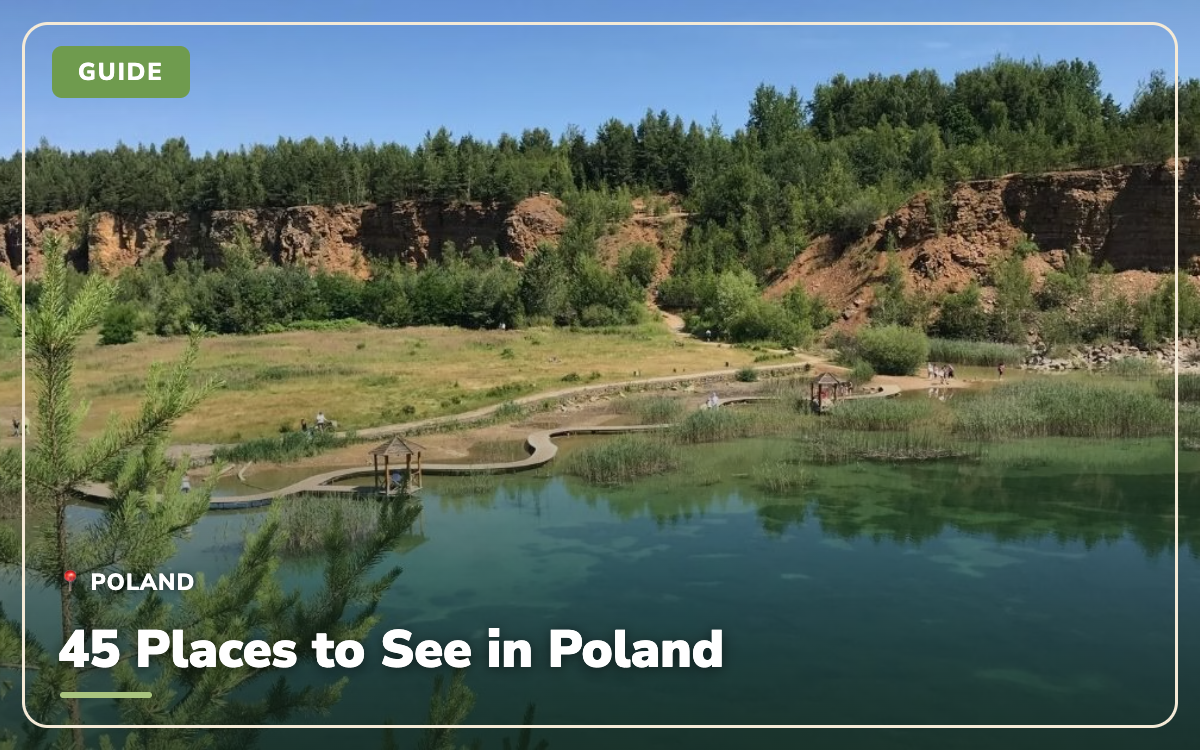 45 Places to See in Poland