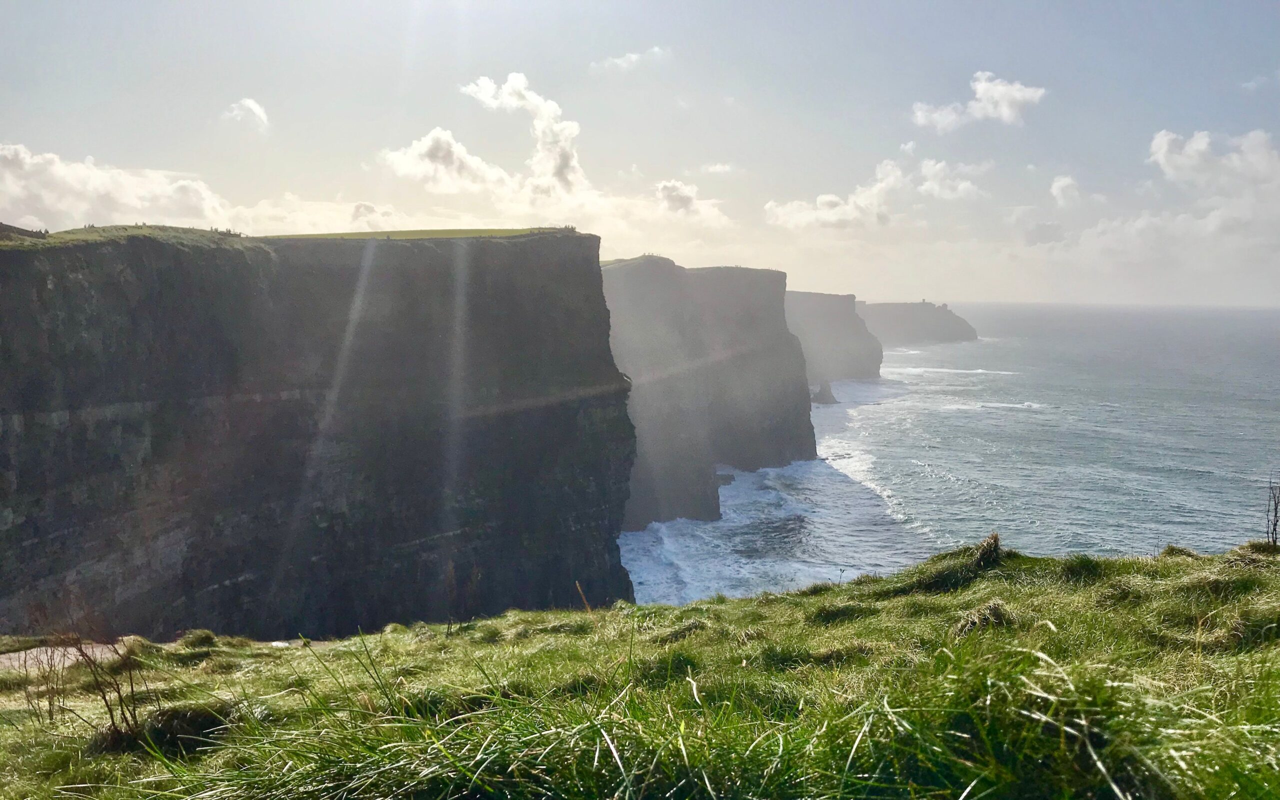The Cliffs of Moher on Ireland's west coast