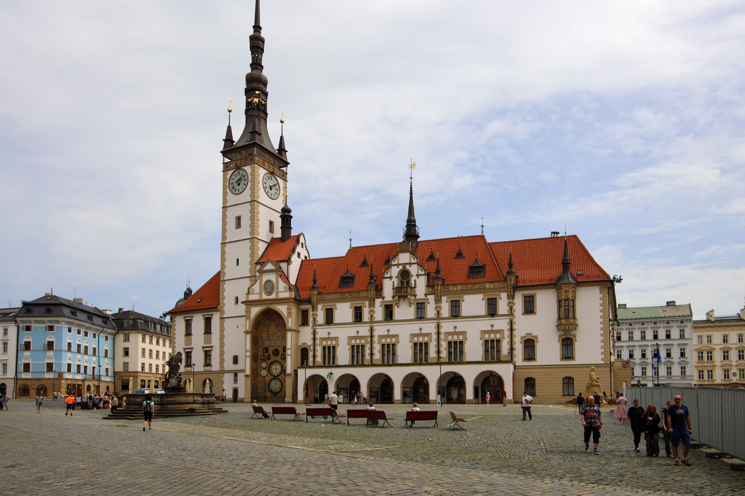 Olomouc town hall on the Upper Square (Horní náměstí)