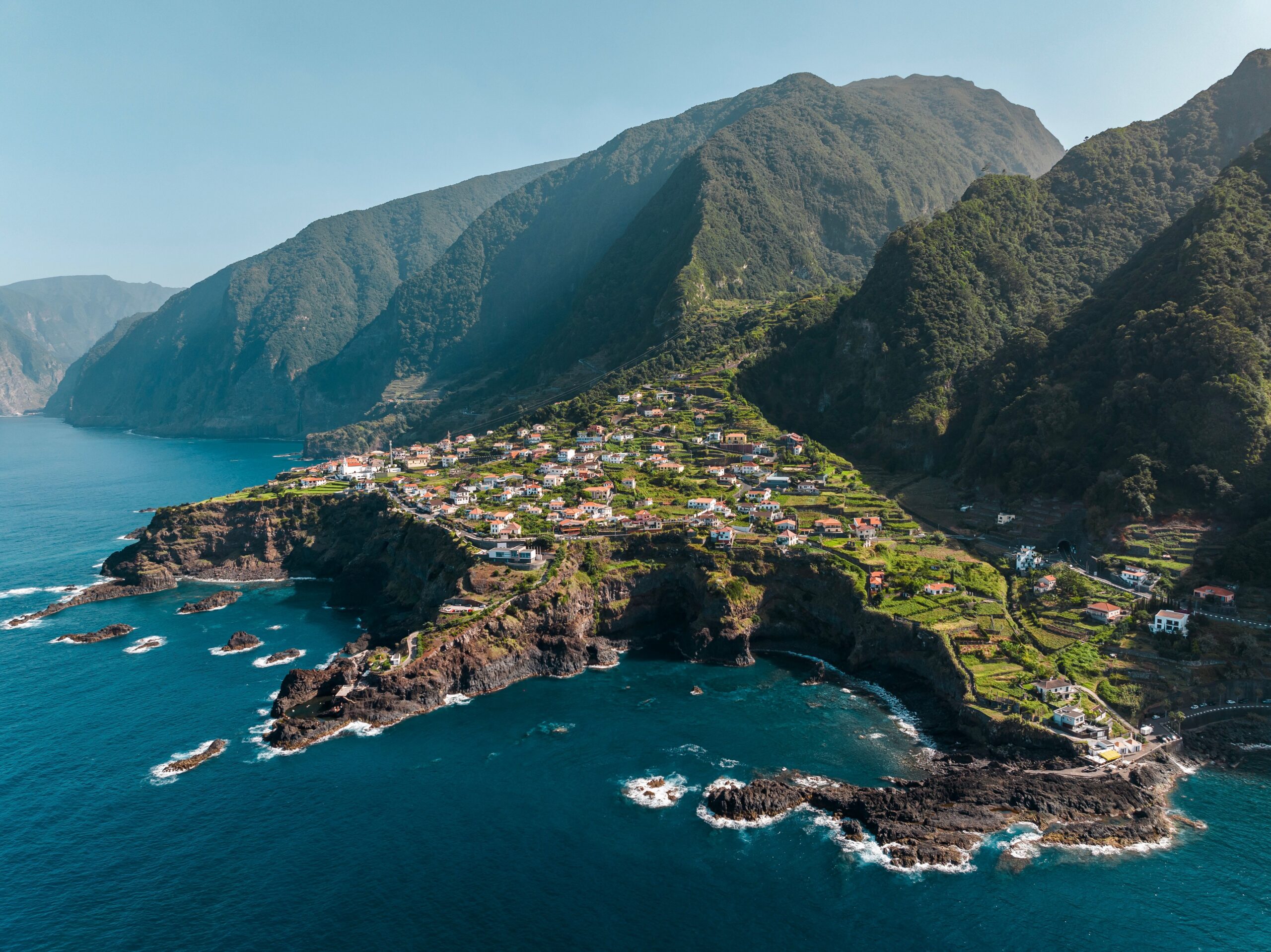 Funchal and the coast of Madeira