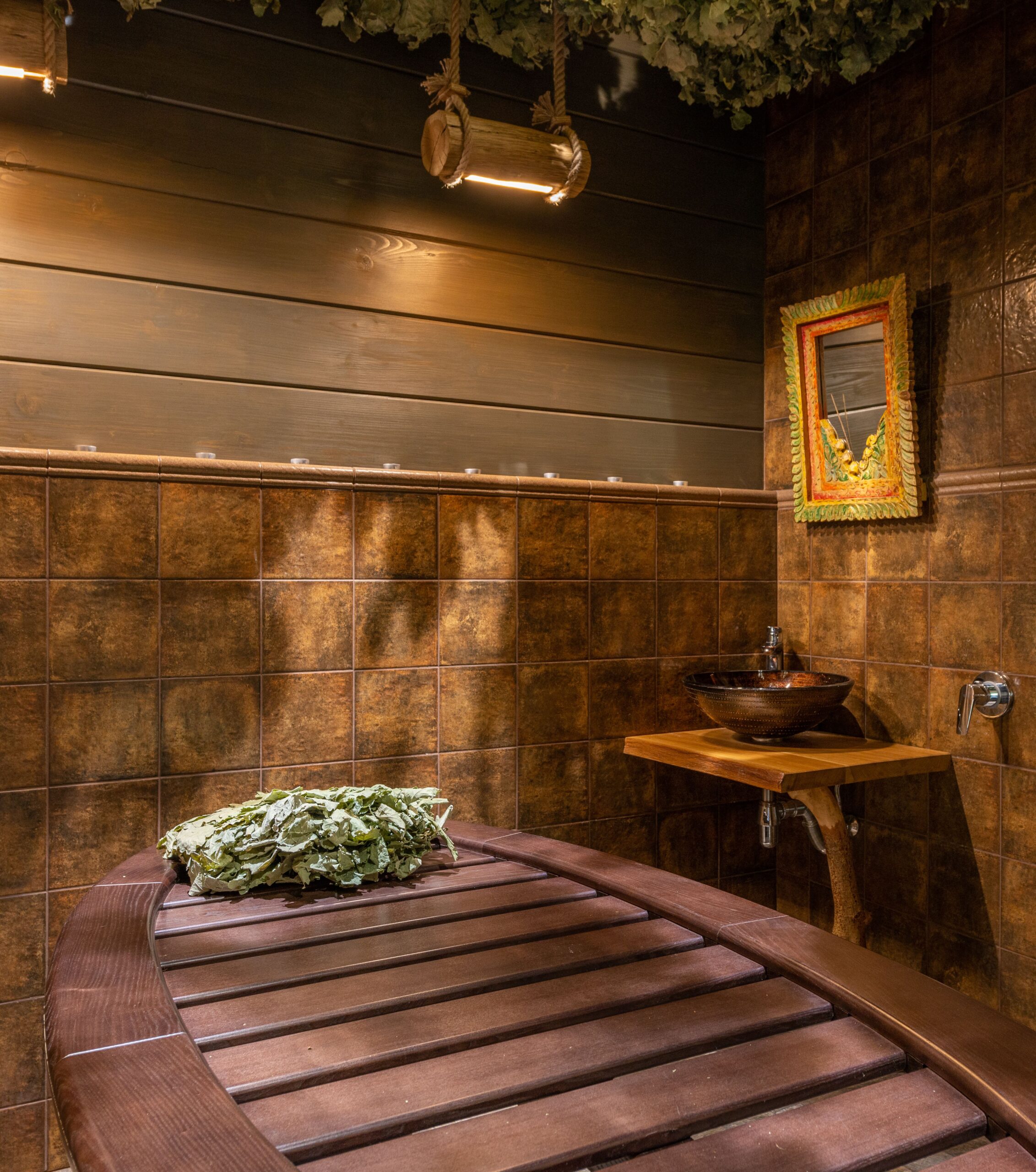 Finnish sauna in a Polish wellness hotel