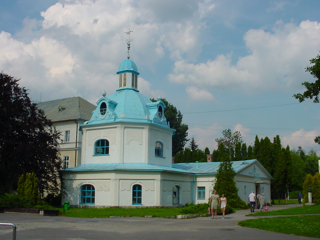Modrý kúpeľ w Turčianskych Teplicach