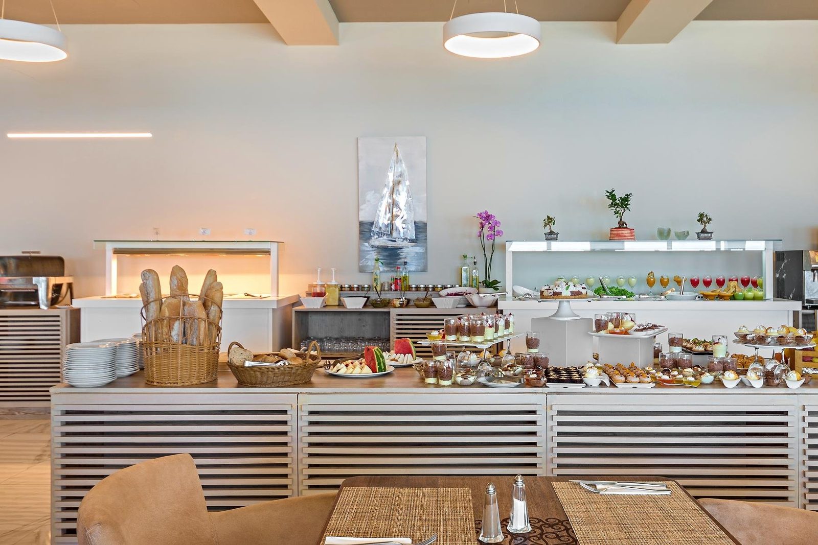 Bufetová restaurace hotelu Golden Mare na Korfu